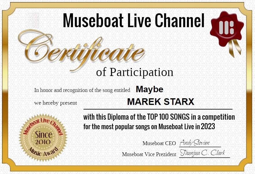 MAREK STARX on Museboat LIve